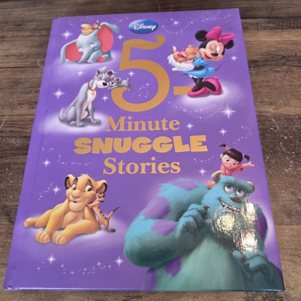 Disney 5 Minute Snuggle Stories Cuddly Tales Hardcover Bedtime Stories